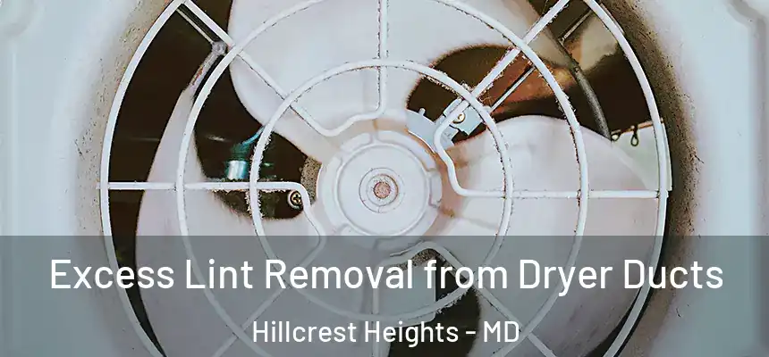 Excess Lint Removal from Dryer Ducts Hillcrest Heights - MD